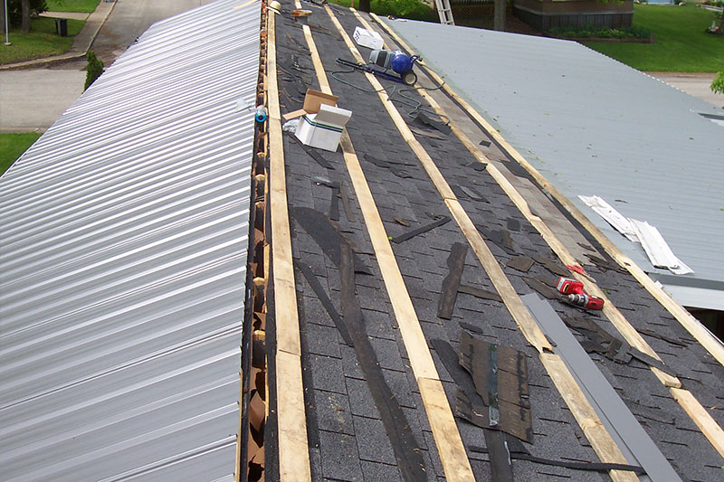 metal roof installation process